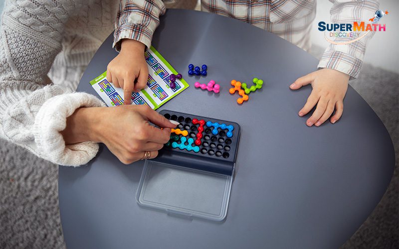 Game-based learning for problem-solving and focus.